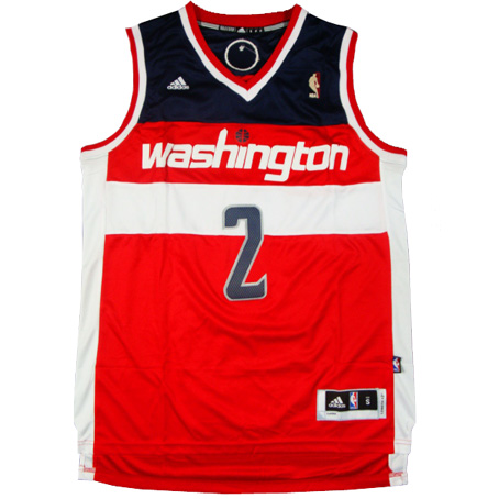 red John Wall jersey, Washington Wizards #2 NBA jersey