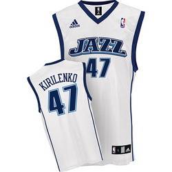 Utah Jazz #47 Andrei Kirilenko Home White NBA jersey
