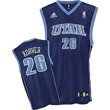 NBA #26 Light Blue Kyle Korver Road Utah Jazz jersey