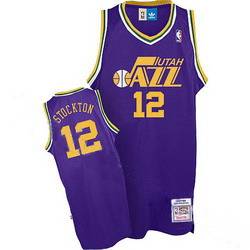 Stockton Purple jersey, Utah Jazz #12 Swingman NBA jersey