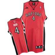 Chris Bosh Home Jersey: #4 NBA Toronto Raptors Jersey in Swingman Red