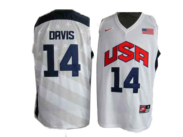 Drvis White Team USA Jersey