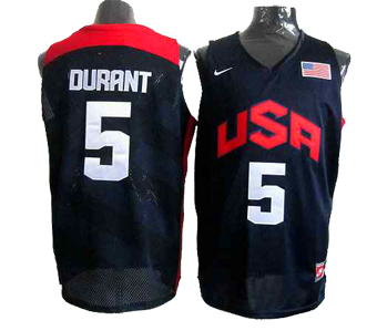 Durant Jersey: #5 NBA Team USA Jersey In blue