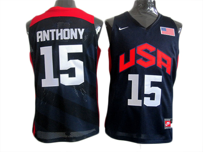 Anthony Blue Team USA Jersey