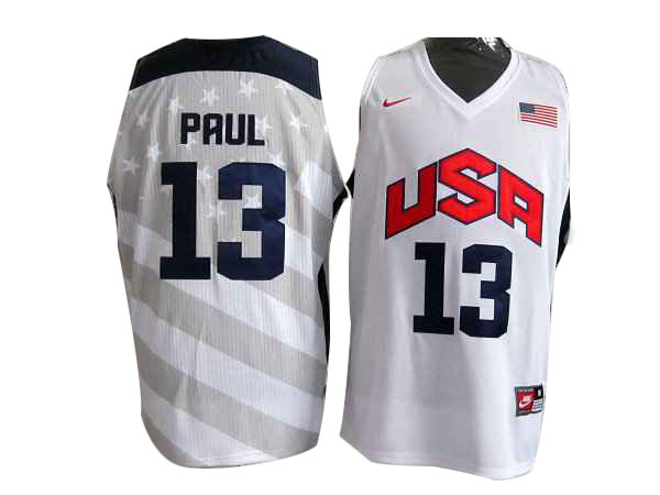 Paul White Jersey, NBA Team USA #13 Jersey