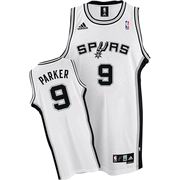 Tony Parker Home Jersey White #9 Swingman NBA San Antonio Spurs Jersey