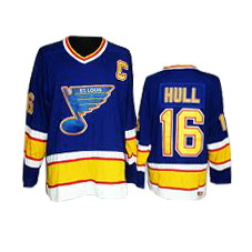 Hull Blue Jersey, St. Louis Blues #16 Jersey