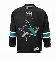 Sharks #16 Setoguchi Black NHL Jersey