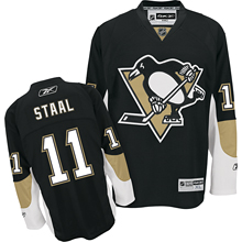 J.Staal Home Jersey Team Color #11 NHL Pittsburgh Penguins Jersey
