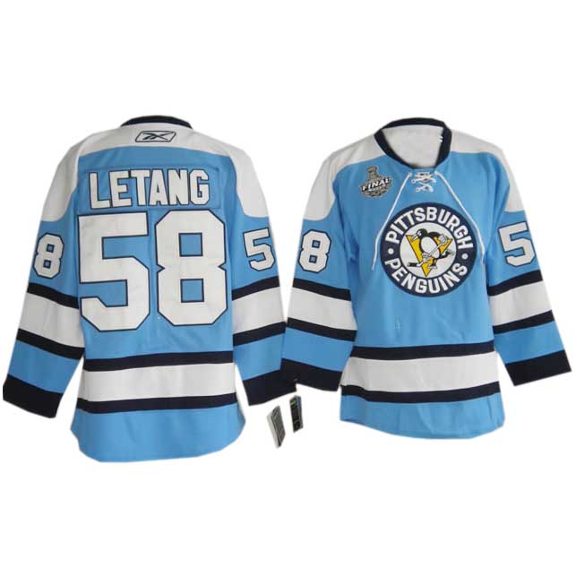 Blue Letang NHL Pittsburgh Penguins #58 Jersey