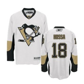 NHL Pittsburgh Penguins #18 Hossa White Jersey