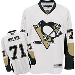 Evgeni Malkin White Penguins Jersey