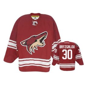 Bryzglov Red jersey, Phoenix Coyotes #30 NHL jersey