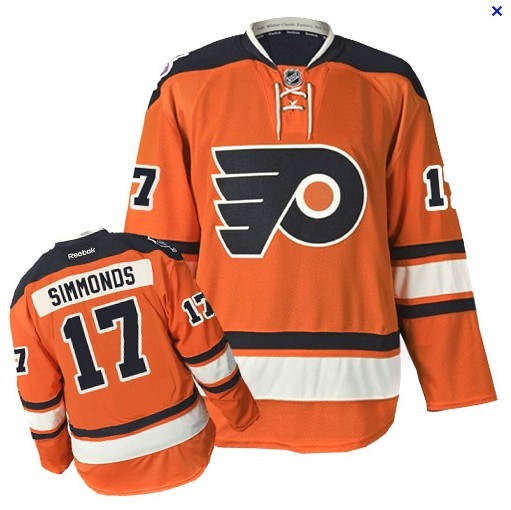 Philadelphia Flyers #17 Simmonds Orange NHL 2012 Winter Classic jersey