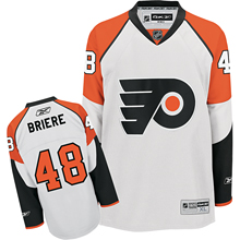 white Daniel Briere Road jersey, Philadelphia Flyers #48 NHL Premier jersey