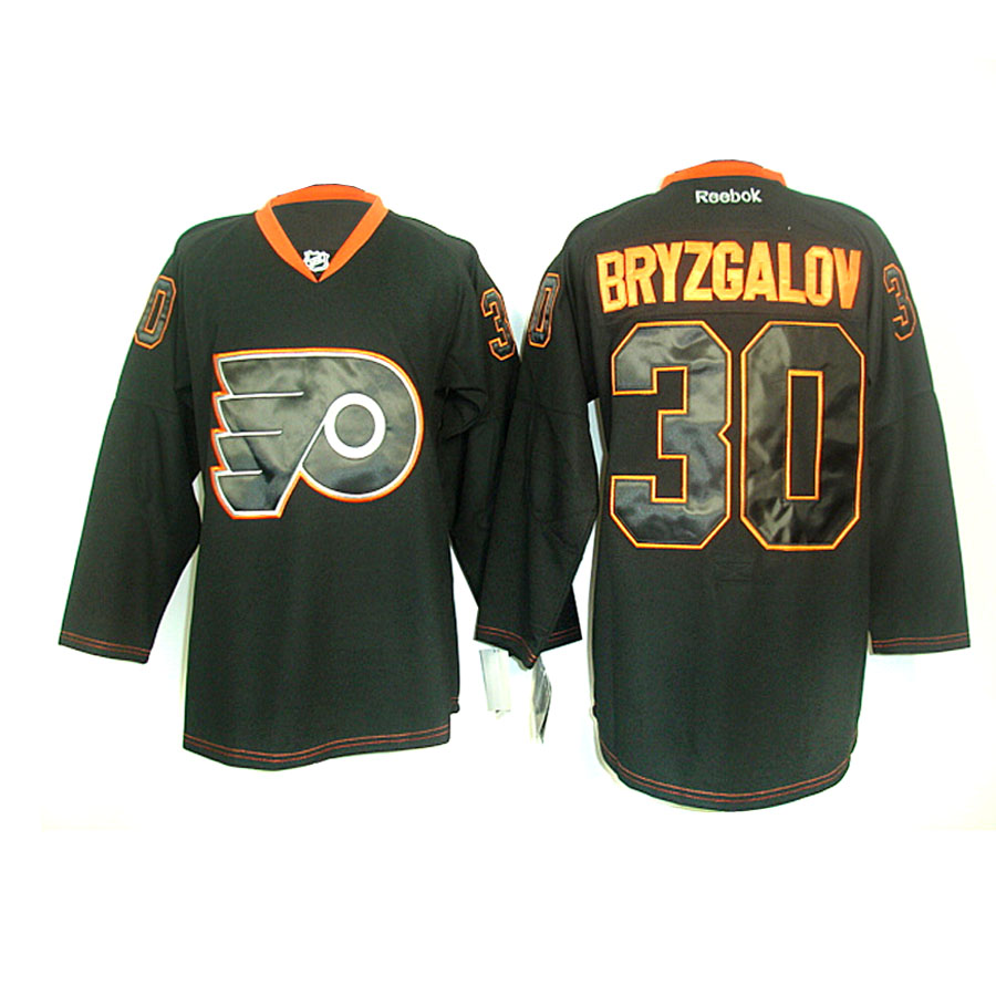 Philadelphia Flyers #30 Bryzgalov NHL Ice jersey in Black