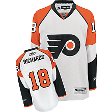 Philadelphia Flyers #18 Mike Richards Road white NHL Premier jersey