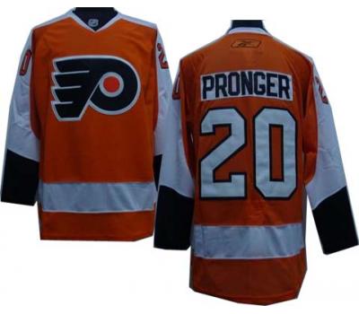 Pronger Jersey Orange #20 NHL Philadelphia Flyers Jersey