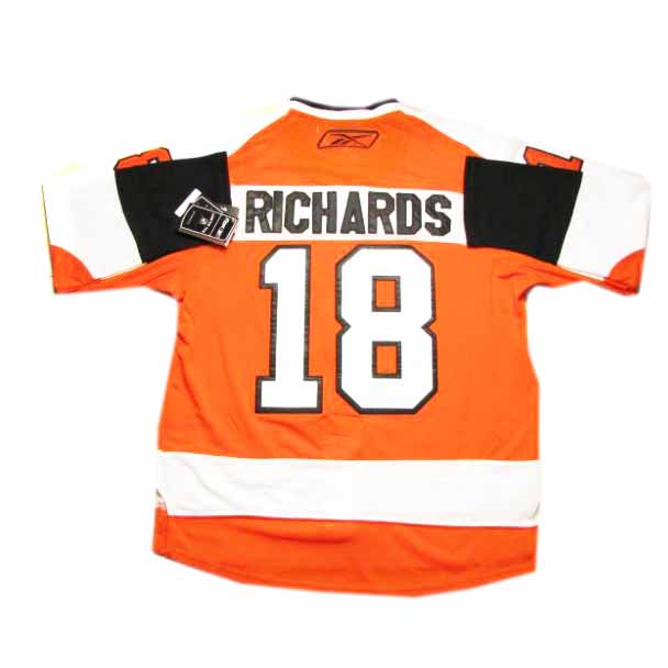 Mike Richards Jersey Orange #18 NHL Philadelphia Flyers Jersey