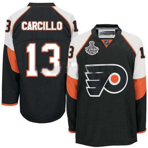 Black Carcillo 2010 Stanley Cup NHL Philadelphia Flyers #13 Jersey
