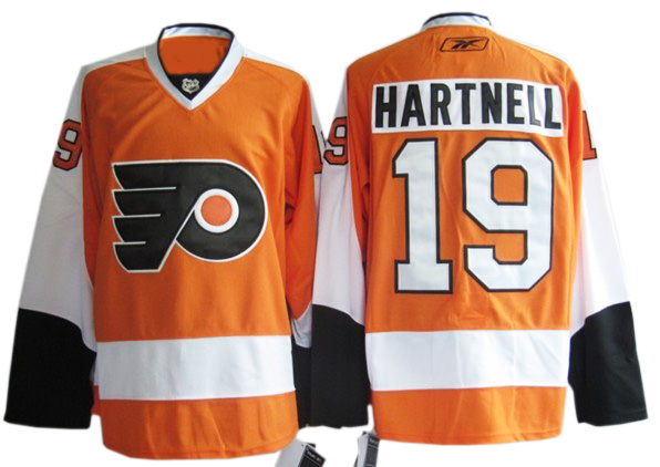 Orange Scott Hartnell NHL Philadelphia Flyers #19 Jersey