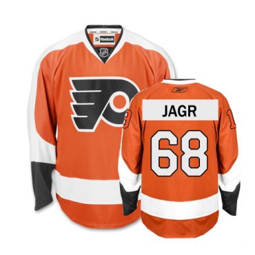 Jaromir Jagr Orange jersey, Philadelphia Flyers #68 NHL jersey
