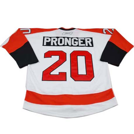 Pronger white Flyers Winter Classic Vintage Jersey