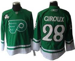 Green Giroux jersey, Philadelphia Flyers #28 NHL jersey