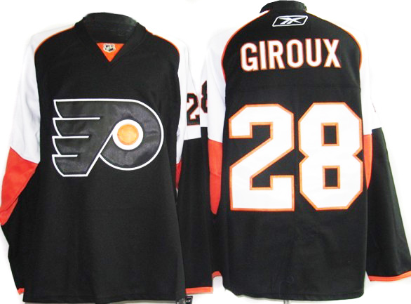 Black Claude Giroux NHL Philadelphia Flyers #28 Jersey