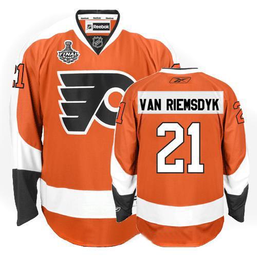 Van Riemsdyk Jersey: NHL #21 Philadelphia Flyers Jersey in Orange
