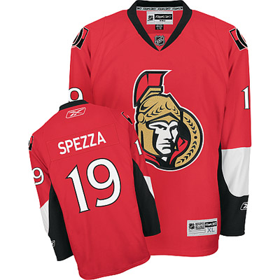 Senators #19 Jason Spezza Home red Premier NHL Jersey