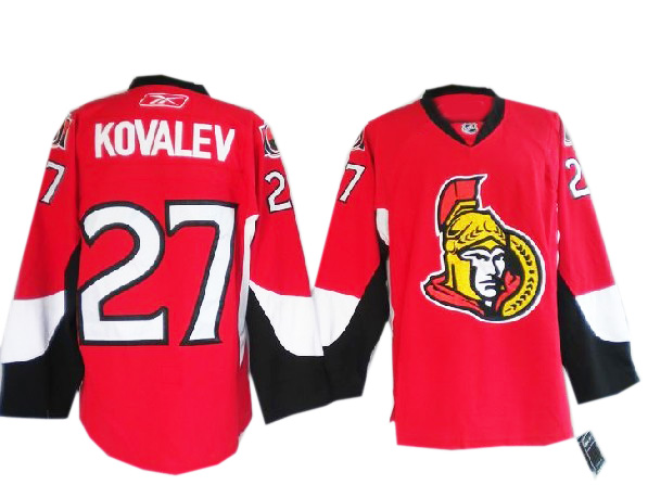 red Kovalev jersey, Ottawa Senators #27 NHL jersey