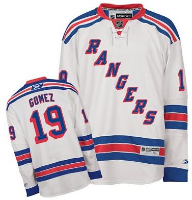 Scott Gomez Road white jersey, New York Rangers #19 NHL Premier jersey