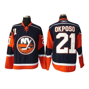 Okposo black jersey, New York Islanders #21 NHL jersey