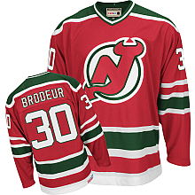 Devils #30 Brodeur Red  NHL  Jersey