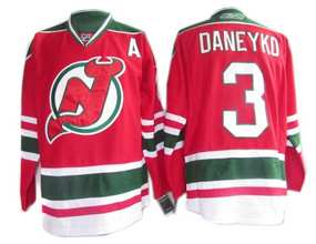 Devils #3 Daneyko Red  NHL  Jersey