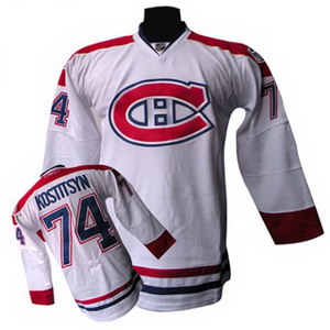 White  Kostitsyn jersey, Montreal Canadiens #74 NHL jersey