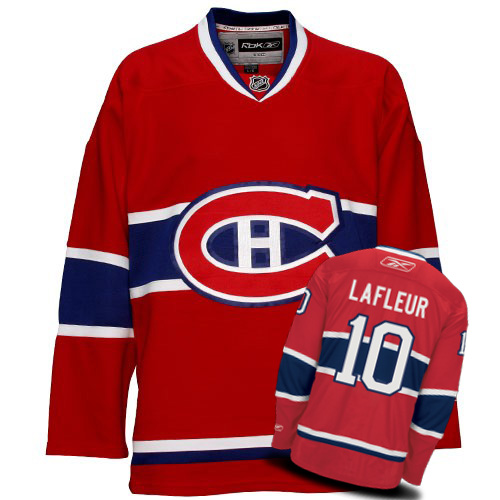 Montreal Canadiens #10 Red  Lafleur NHL jersey