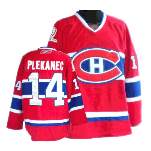 Montreal Canadiens #14 Tomas Plekanec New CH NHL jersey in Red 