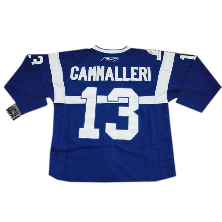 #13 Cammalleri Blue  Montreal Canadiens NHL jersey