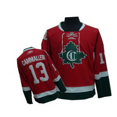 Cammalleri Jersey: Montreal Canadiens #13 NHL Jersey in Red 