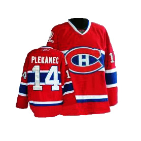 Montreal Canadiens #14 Tomas Plekanec NHL jersey in Red 