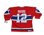 Montreal Canadiens #12 Moore CCM NHL jersey in Red 