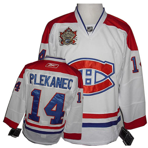 Montreal Canadiens #14 Plekanec Winter Classic NHL jersey in White 