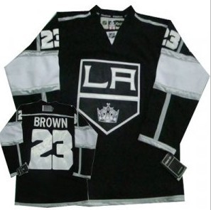 Black  Brown jersey, Los Angeles Kings #23 NHL jersey