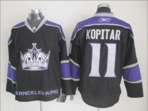 Kopitar Jersey: Los Angeles Kings #11 NHL Jersey in Black 