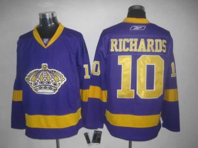 Kings #10 Richards Purple NHL Jersey