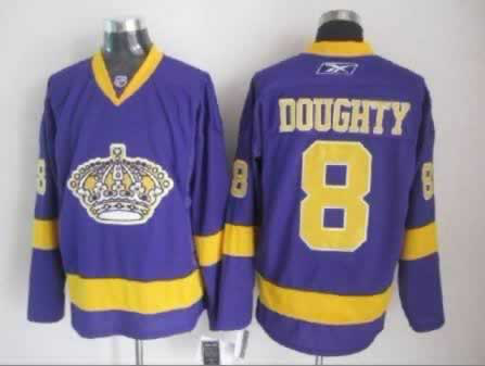 Los Angeles Kings #8 Doughty Purple  NHL jersey