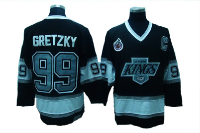 Gretzky Jersey: Los Angeles Kings #99 CCM NHL Jersey in black