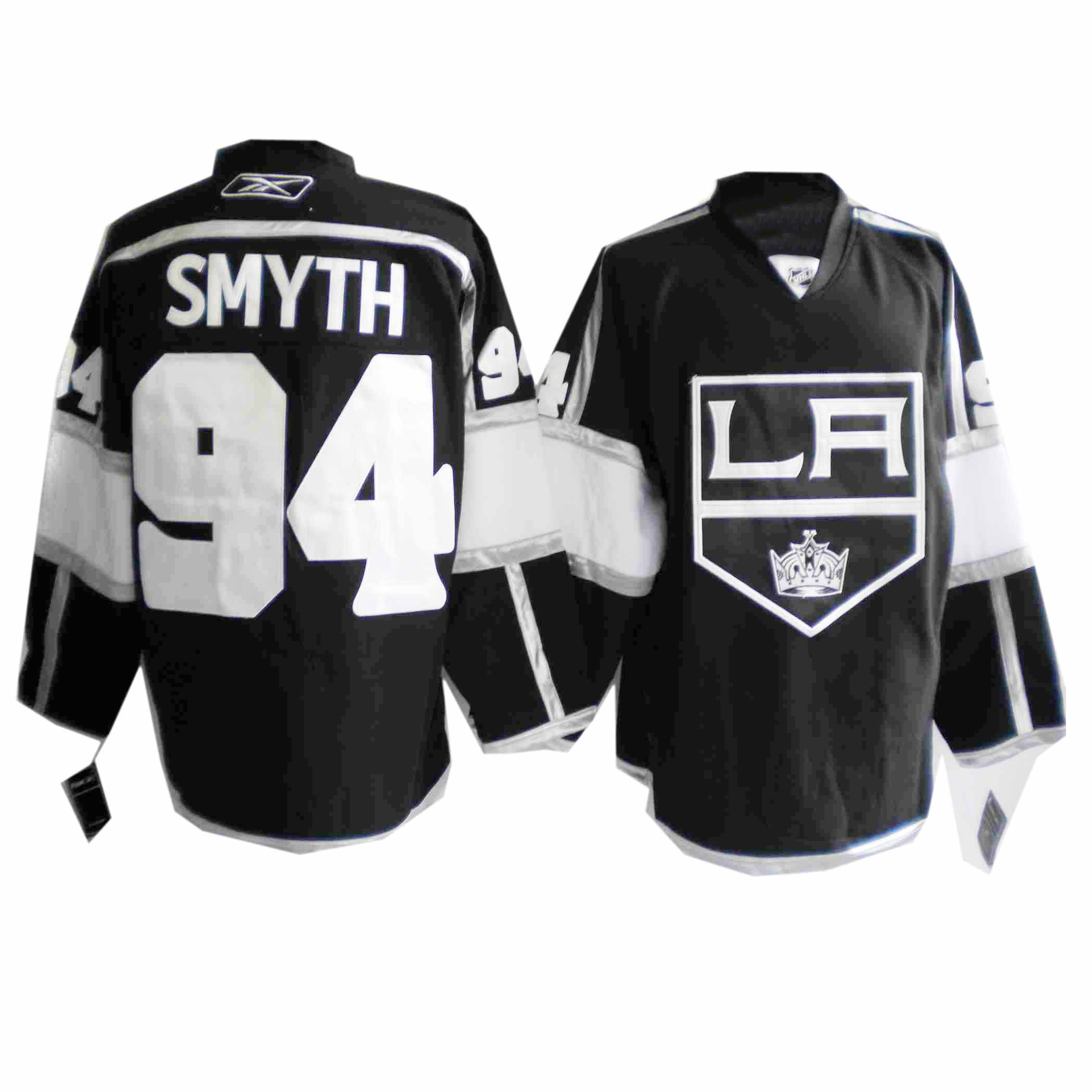 Los Angeles Kings #4 Black Smyth 3RD jersey